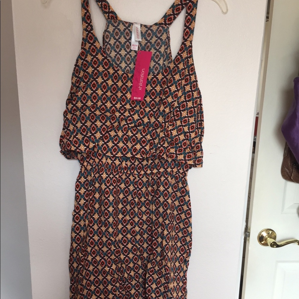Fun print dress - NWT